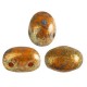 Les perles par Puca® Samos Perlen Opaque hyacinth gold spotted  93120/65322
